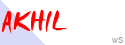 mylogo: AKHIL