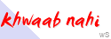 mylogo: khwaab nahi