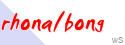 mylogo: rhona/bong